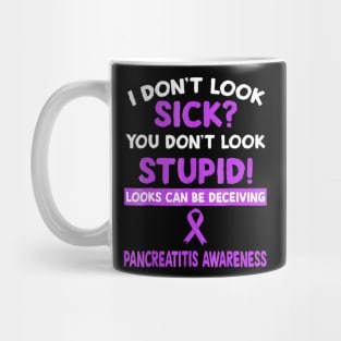 Looks Can Be Deceiving Pancreatitis Awareness Mug